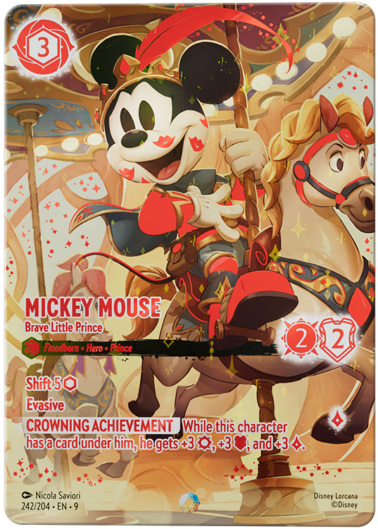Mickey Mouse – Brave Little Prince, Disney Lorcana Iconic